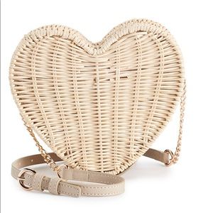 Lauren Conrad- Heart ❤️ shape purse